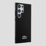 Lacoste Case for S24 Ultra Black-Hard Iconic Case - Image 4