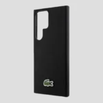 Lacoste Case for S24 Ultra Black-Hard Iconic Case - Image 6