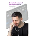 LANEX LE06 Lightning HD Sound Earphone (Original Chip) – White