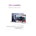 LANEX LE06 Lightning HD Sound Earphone (Original Chip) – White