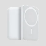 ماكسكو MPB-P11 – بطارية محمولة بسعة 10000 مللي أمبير مع شحن لاسلكي مغناطيسي – أبيض