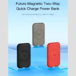 Maxco Dual-Sided Wireless Charging Leather Power Bank - Image 2