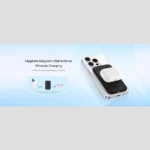 Maxco Dual-Sided Wireless Charging Leather Power Bank - Image 4