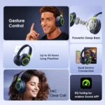 oraimo BoomPop 2 ENC Over-Ear Wireless Headphones