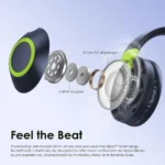 oraimo BoomPop 2 ENC Over-Ear Wireless Headphones