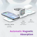 ⁦شاحن Lanex قابل للطي وحامل سطح المكتب شاحن متعدد الوظائف بالامتصاص المغناطيسي⁩ - الصورة ⁦4⁩