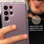 Transparent  Cover Case for Samsung S22 Ultra - Image 3