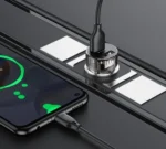 LANEX LQ11 3.1A DUAL USB PORTS CAR CHARGER - BLACK - Image 4