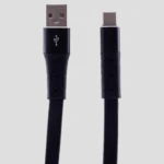 كابل شارك Type-c E80 أسود