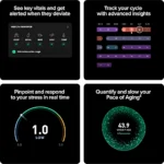 ⁦**‏WHOOP Peak – عضوية لمدة 12 شهرًا – جهاز تتبع الصحة واللياقة 5.0 – لمتابعة النشاط والنوم على مدار الساعة مع مستشعر معدل ضربات القلب وHRV ومراقبة التوتر وتدريب شخصي لتحسين الصحة – عمر بطارية لأكثر من 14 يومًا.**⁩ - الصورة ⁦5⁩