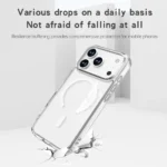 magneticiphone17promaxcase–clear,magsafecompatible