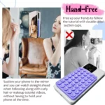 Double-Sided Silicone Suction Cup Phone Case Mount