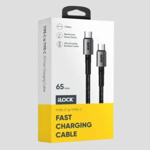 iLOCK 65W USB-C to USB-C