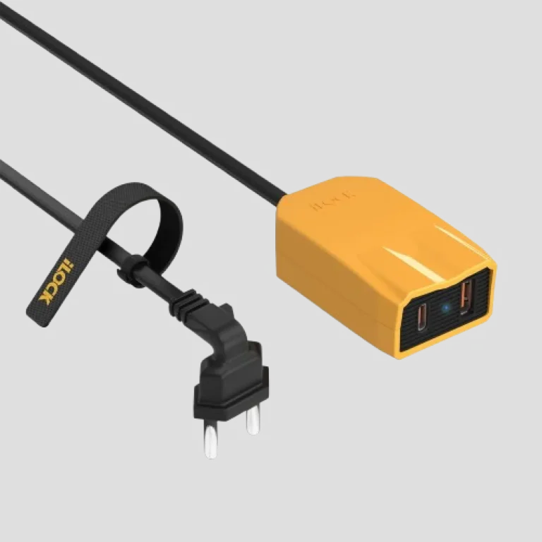 VoltMini Dual-Port Fast Charger (Type-C & Type-A)