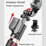 Yeaki Selfie Stick Tripod with Wireless Remote & LED Fill Light