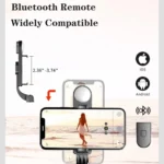 Yeaki Selfie Stick Tripod with Wireless Remote & LED Fill Light