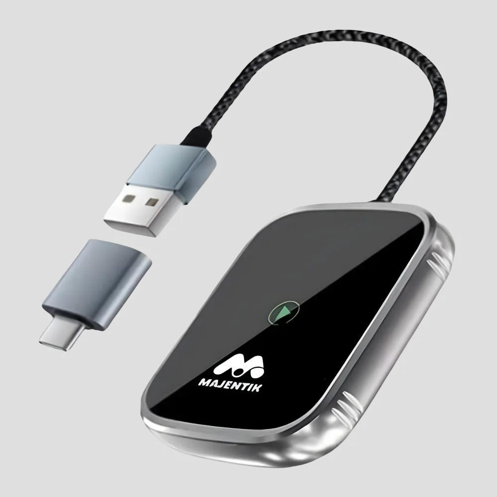 Majentik CarPlay & Android Auto Wireless Adapter MM-01 Majentik CarPlay & Android Auto Wireless Adapter MM-01