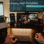 SOTSU FlipAction Go 14" Premium Portable Monitor | Full HD 1080p | 400 Nits | 100% sRGB | Robust yet Lightweight | Pivoting Landscape & Portrait Display | Tempered Glass Cover | USB-C & Mini HDMI | 5W - Image 5