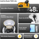 ⁦ريلمي Buds T200 Lite⁩ - الصورة ⁦2⁩