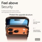 ⁦Magnetic Case for iPhone 17 Pro Max, Carbon Fiber⁩ - الصورة ⁦6⁩