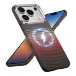 ⁦Magnetic Case for iPhone 17 Pro Max, Carbon Fiber⁩ - الصورة ⁦3⁩
