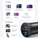 ⁦شاحن سيارة أنكر (Anker) بقوة 30 واط - منفذين USB-C و USB-A⁩ - الصورة ⁦6⁩