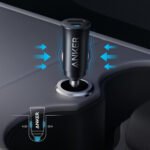 ⁦شاحن سيارة أنكر (Anker) بقوة 30 واط - منفذين USB-C و USB-A⁩ - الصورة ⁦7⁩