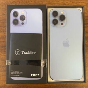 Iphone 13 Pro max – 256G – 83% -( 0 Taxes ) – Sierra Blue- Tradeline