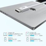 ⁦كابل أنكر زولو (Anker Zolo) من USB-C إلى USB-C - قوة شحن خارقة 240 واط - طول 3 قدم (0.9 متر) - أبيض - A8060H21⁩ - الصورة ⁦2⁩