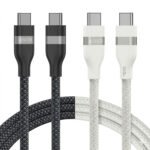 Anker USB-C to USB-C Cable (240W, 6ft/1.8m, Upcycled-Braided) -Model A82E2