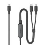 Anker 140W 2-in-1 USB-C to USB-C Cable - Dual Device Charging - A8895H11