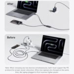 Anker 140W 2-in-1 USB-C to USB-C Cable - Dual Device Charging - A8895H11 - Image 5