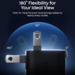 ⁦شاحن أنكر نانو (Anker Nano) بقوة 45 واط - منفذ USB-C واحد - مزود بشاشة رقمية ذكية لعرض حالة الشحن⁩ - الصورة ⁦4⁩