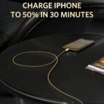 Anker PowerLine+ III USB-C to Lightning Cable - 6ft (1.8m) - MFi Certified - Golden - A8433HB1 - Image 4