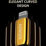 Anker PowerLine+ III USB-C to Lightning Cable - 6ft (1.8m) - MFi Certified - Golden - A8433HB1 - Image 5