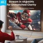 Anker Nano USB-C to HDMI Cable (6ft/1.8m) - 4K@60Hz Ultra HD - Braided Nylon - Black - A87E0H12 - Image 5