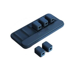 Anker Magnetic Cable Holder - Desktop Cable Management Organizer - Blue - A8891H31