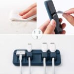 Anker Magnetic Cable Holder - Desktop Cable Management Organizer - Blue - A8891H31 - Image 5