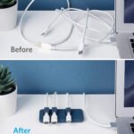 Anker Magnetic Cable Holder - Desktop Cable Management Organizer - Blue - A8891H31 - Image 3
