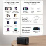 Anker 523 Wall Charger (Nano 3, 47W) - 2-Port USB-C - Black - A2039L11 - Image 4