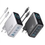 Anker 140W 4-Port Wall Charger (GaNPrime) with 140W USB-C Cable Bundle -  B2697