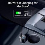 Anker 167.5W 3-Port Car Charger - Ultra-Fast Charging Station - Black - B2737HA1 - Image 4