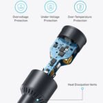 Anker 167.5W 3-Port Car Charger - Ultra-Fast Charging Station - Black - B2737HA1 - Image 6