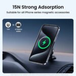 Anker iPhone 15 Clear Magnetic Case - MagSafe Compatible - - Image 2