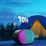 Anker Soundcore Pyro Mini Portable Bluetooth Speaker - Beat-Synced RGB Lights - IPX7 Waterproof - Image 2